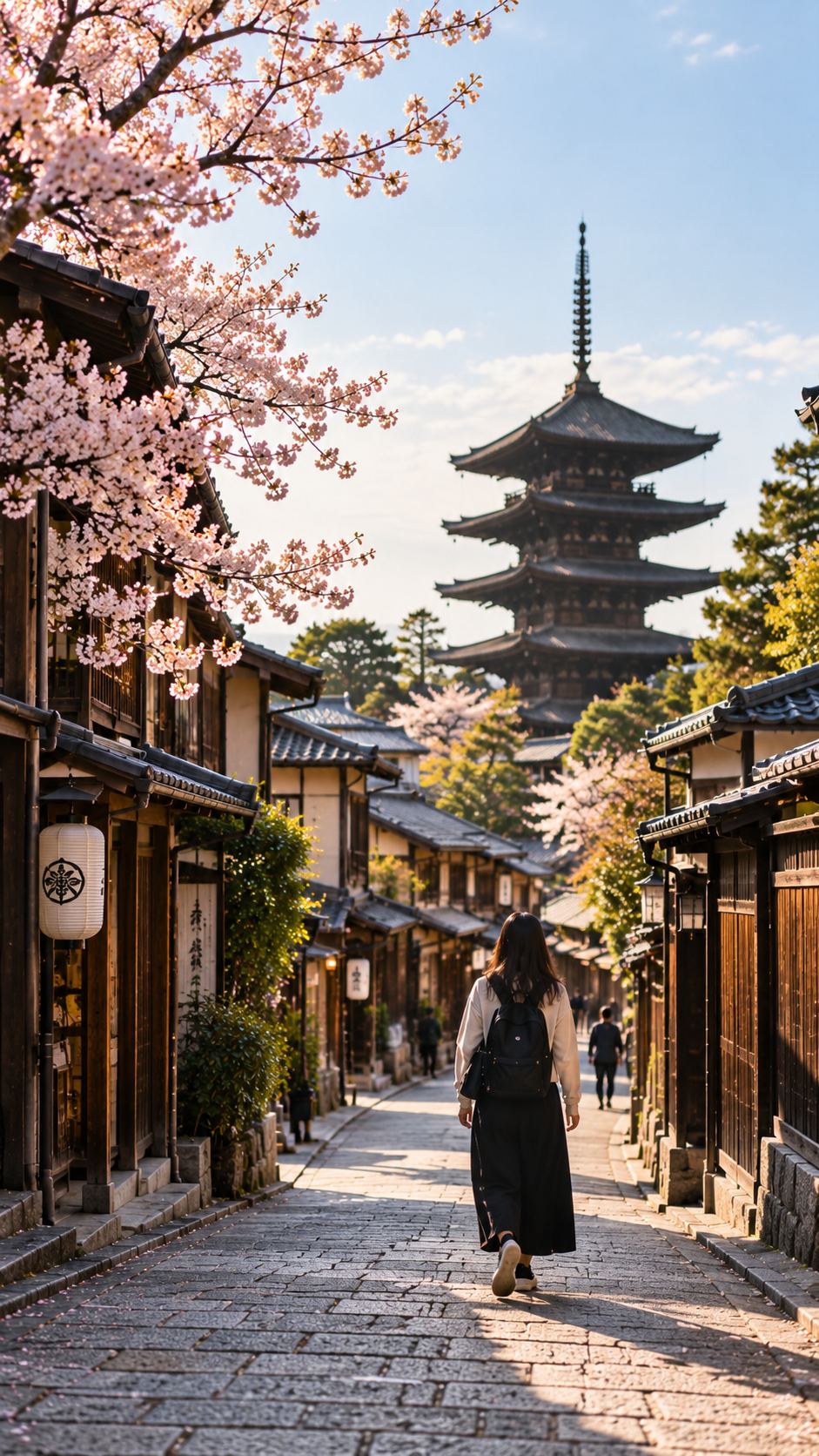 A street in Kyoto in the morning
